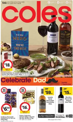 Preview of Coles Catalogue TAS - valid from 03.09.2025