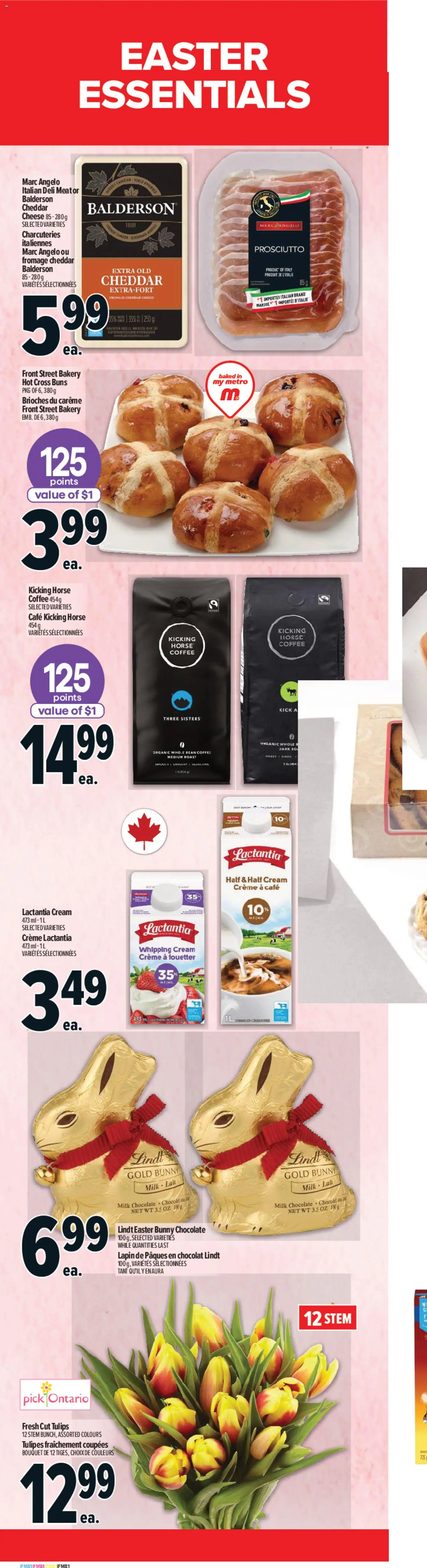 Metro flyer valid from 26.03.2026 | Page: 3 | Products: Bakery, Cheese, Coffee, Chocolate