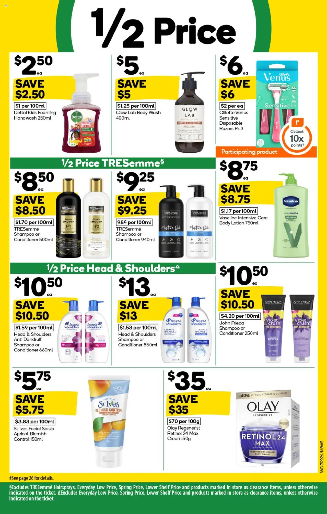 Woolworths catalogue - valid from 17.09.2025 | Page: 5 | Products: Shelf, Cot, Scrub, Body lotion