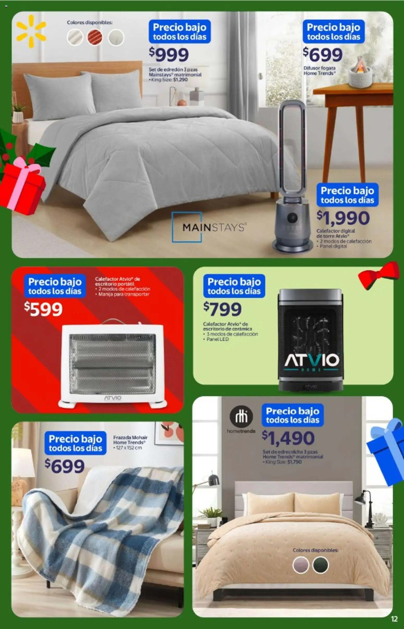 Nuevas ofertas de Walmart válidas en toda la República Mexicana desde el 26.11.2025. ¡Encuentra las mejores ofertas en Walmart folleto! | Página: 12