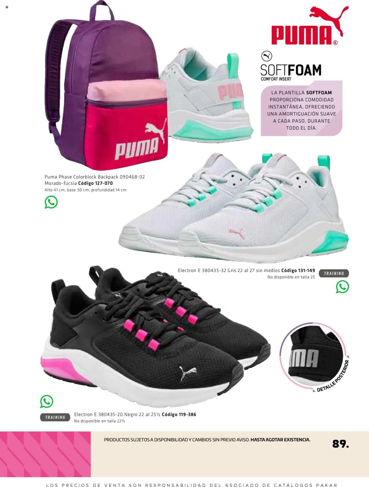 Nuevas ofertas de SC Pakar válidas en toda la República Mexicana desde el 29.08.2025. ¡Encuentra las mejores ofertas en SC Pakar - Catálogo Otoño Women! | Página: 89