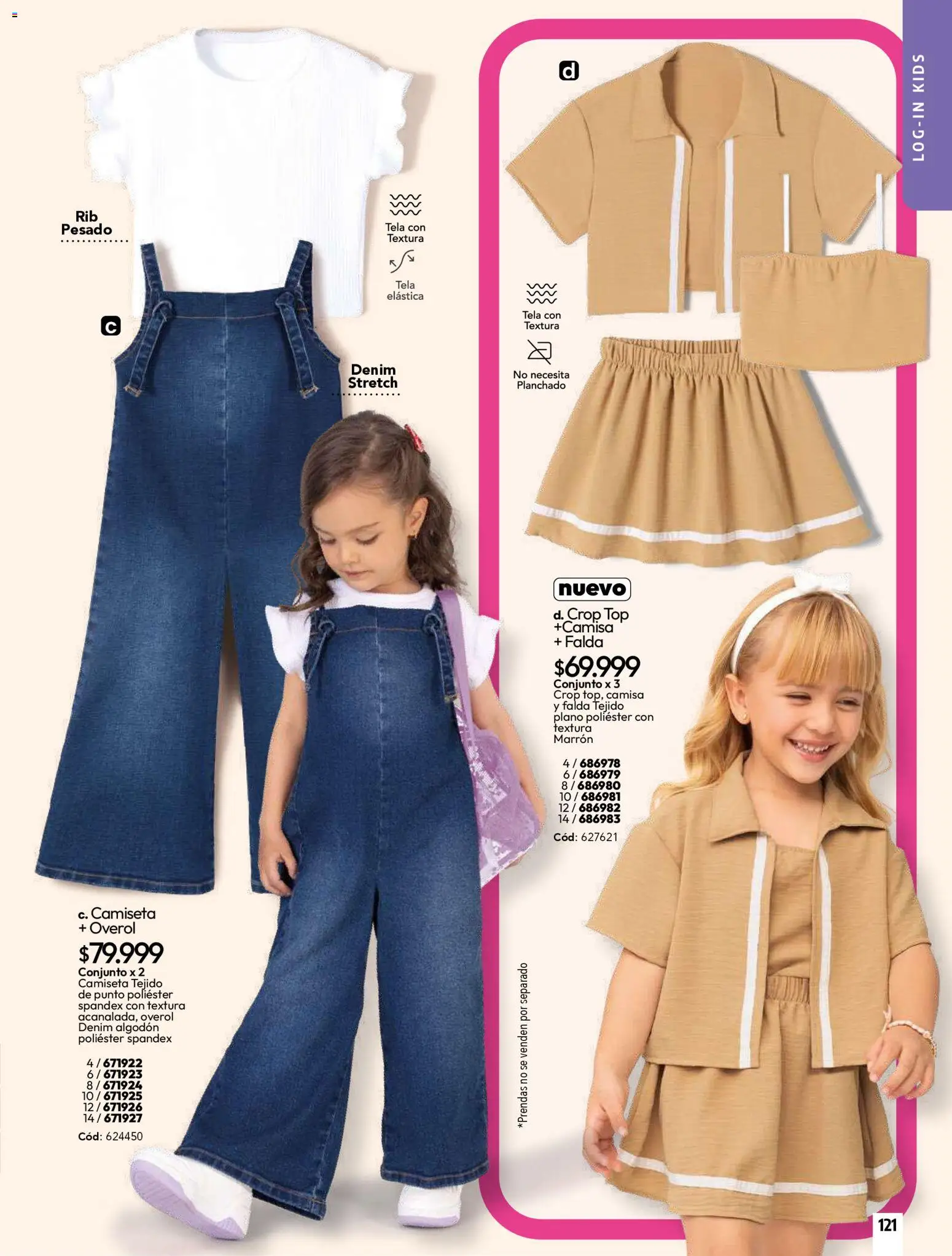 Carmel revista - valida desde el 01.04.2026 | Página: 121 | Productos: Algodón, Camiseta, Top, Camisa