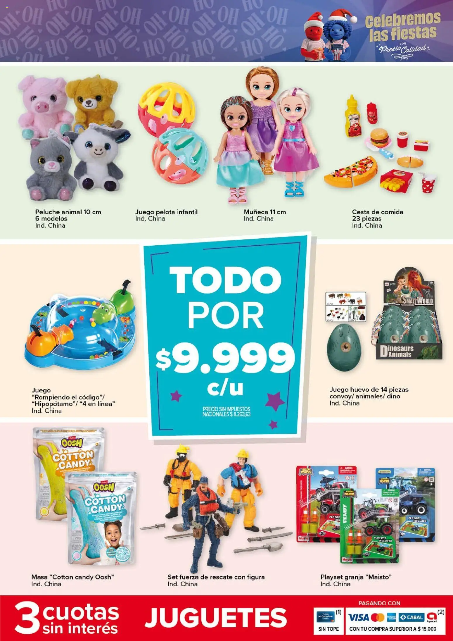 Carrefour ofertas │ válido desde el 12.12.2025 | Página: 5 | Productos: Cesta, Pelota, Huevo