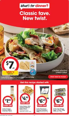 Preview of Coles  Catalogue  - valid from 28.01.2026 | Page: 21 | Products: Bacon, Cheese, Eggs, Bakery