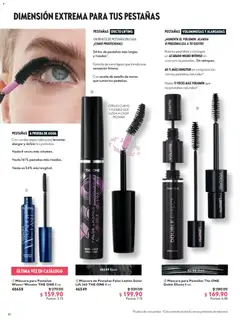 Vista previa de Oriflame campaña 5 2026, nuevo folleto de la tienda, válido en México a partir del 28.03.2026 | Página: 62 | Productos: Máscara, Agua, Máscara de pestañas, Aceite