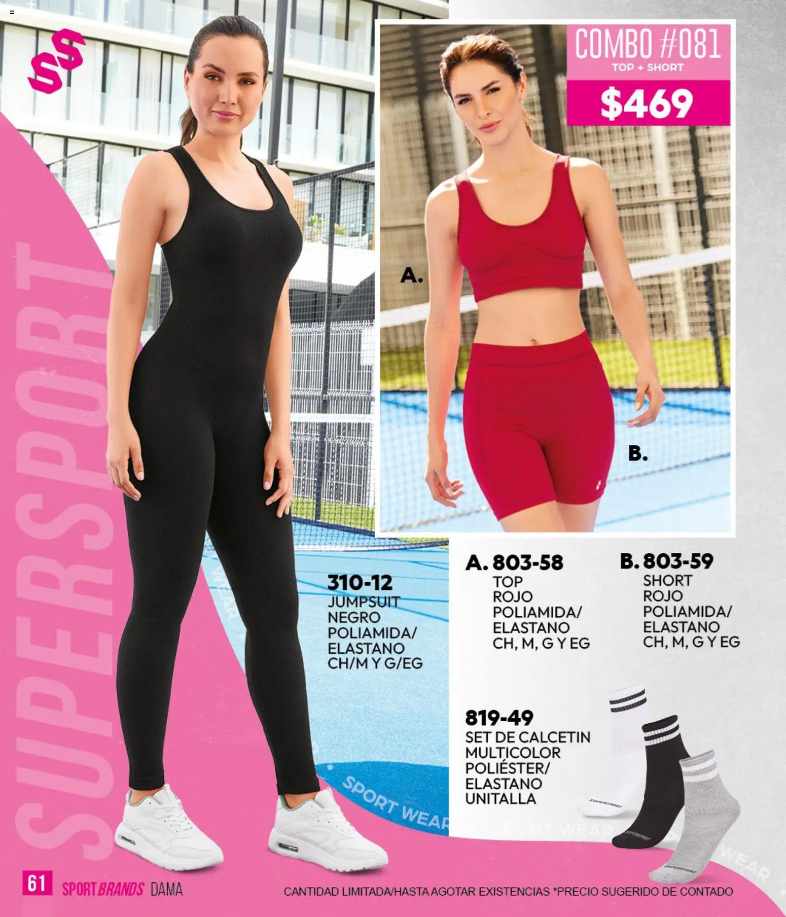 Nuevas ofertas de Cklass válidas en toda la República Mexicana desde el 05.03.2026. ¡Encuentra las mejores ofertas en Cklass catálogo Sportbrands Verano Caballero! | Página: 189 | Productos: Top, Short