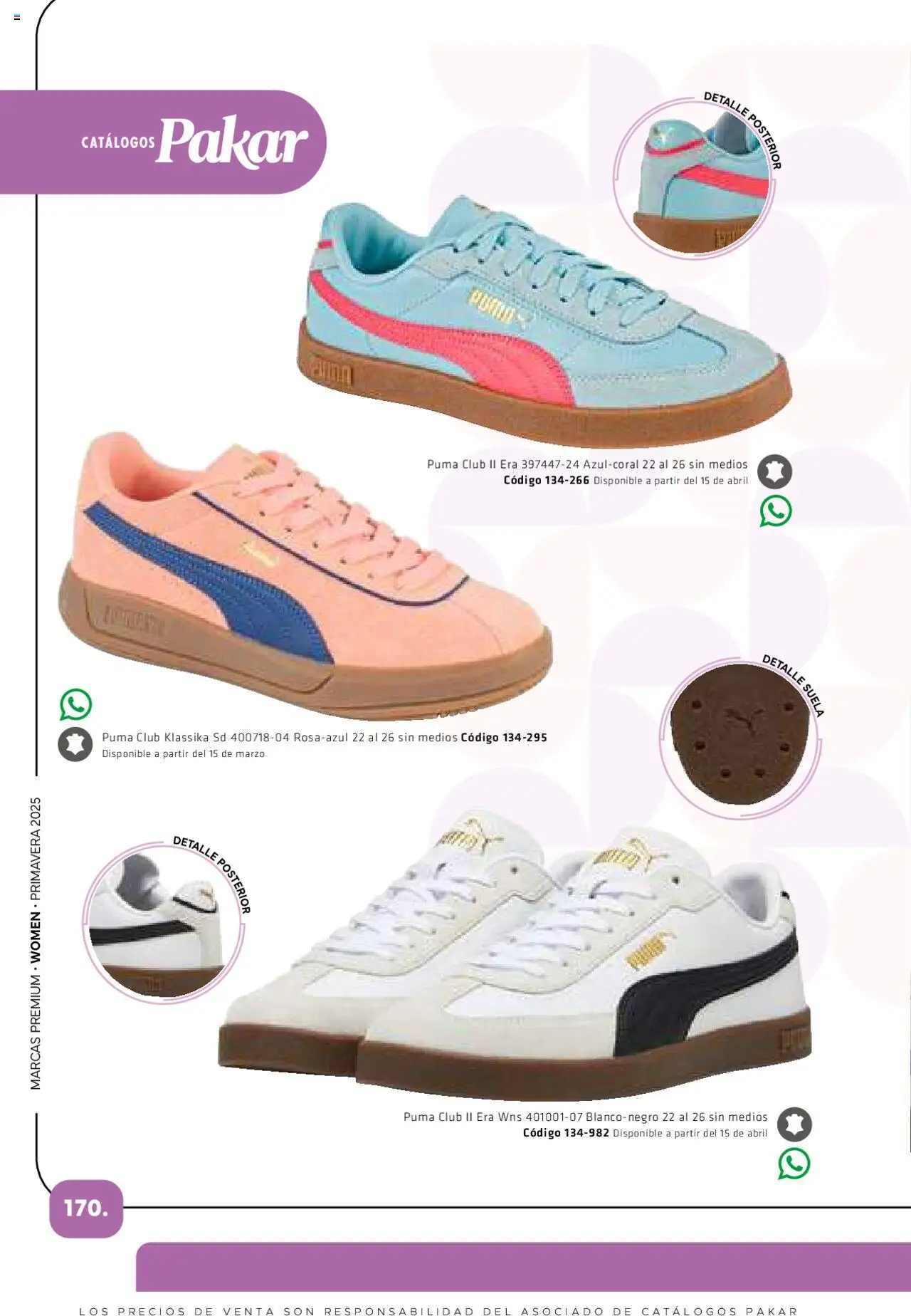 Nuevas ofertas de SC Pakar válidas en toda la República Mexicana desde el 06.03.2025. ¡Encuentra las mejores ofertas en SC Pakar catálogo Women! | Página: 170