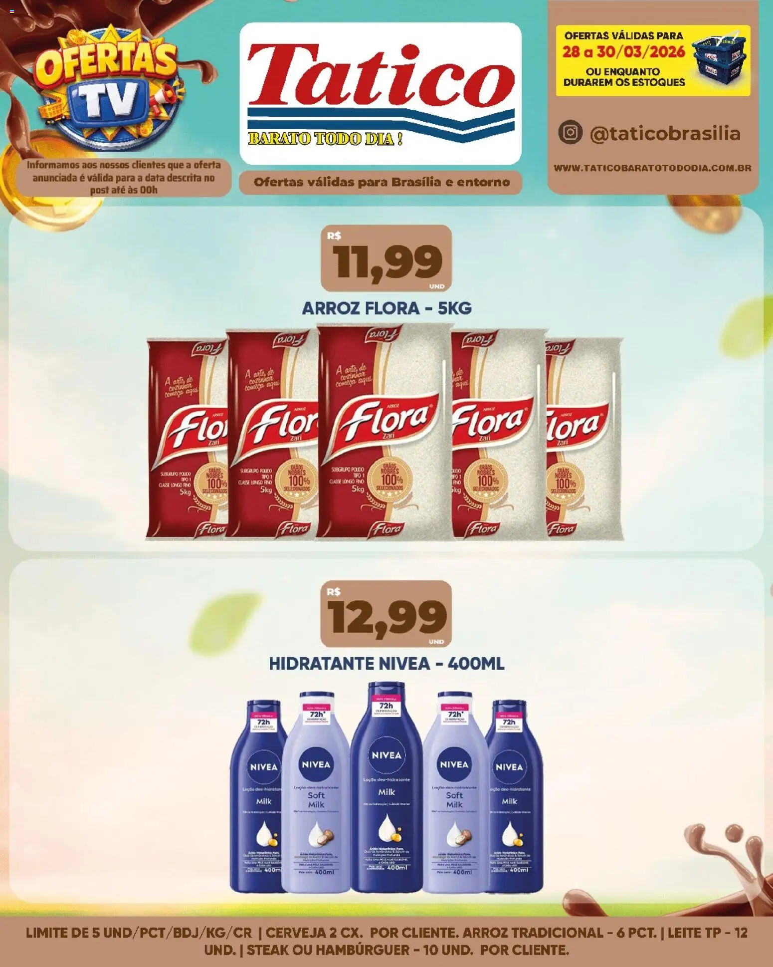 Tatico Folheto - válido de 30.03.2026 | Página: 9 | Produtos: Pó, Leite, Cerveja, Arroz