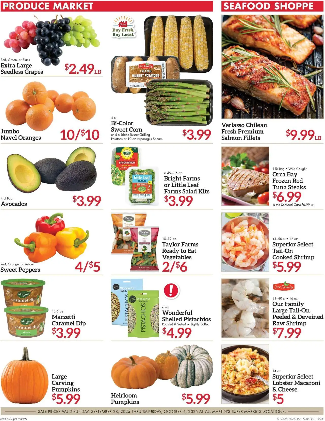 Martin’s Weekly Ad - valid from 28.09.2025 | Page: 5 | Products: Oranges, Pc, Case, Bag