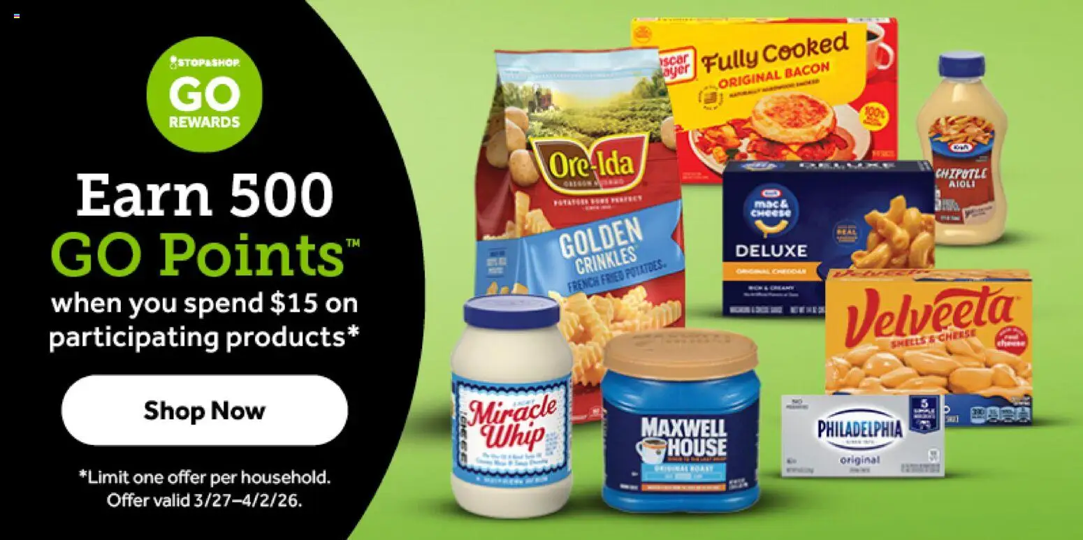 Stop & Shop Weekly Ad - valid from 27.03.2026 | Page: 7 | Products: Cheese