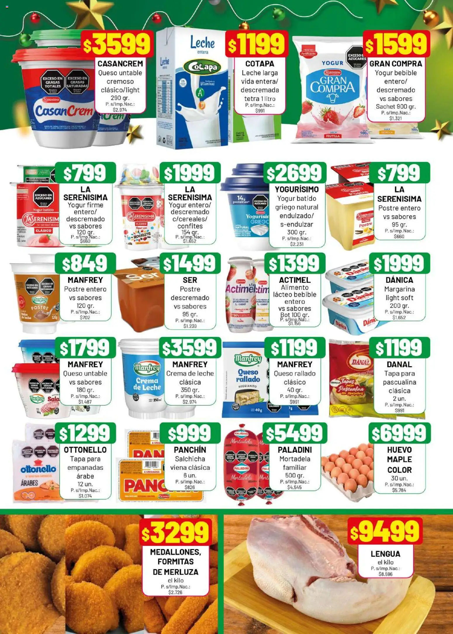 Almacor catálogo │ válido desde el 26.12.2025 | Página: 2 | Productos: Vitaminas, Frutilla, Crema de leche, Queso