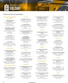 Vista previa de Infra catálogo Authorized service centers, nuevo folleto de la tienda, válido en México a partir del 28.01.2026