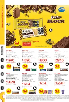 Vista previa Farmacity catálogo válido desde el 01.10.2025 | Página: 24 | Productos: Chicles, Leche, Chocolate, Alfajor