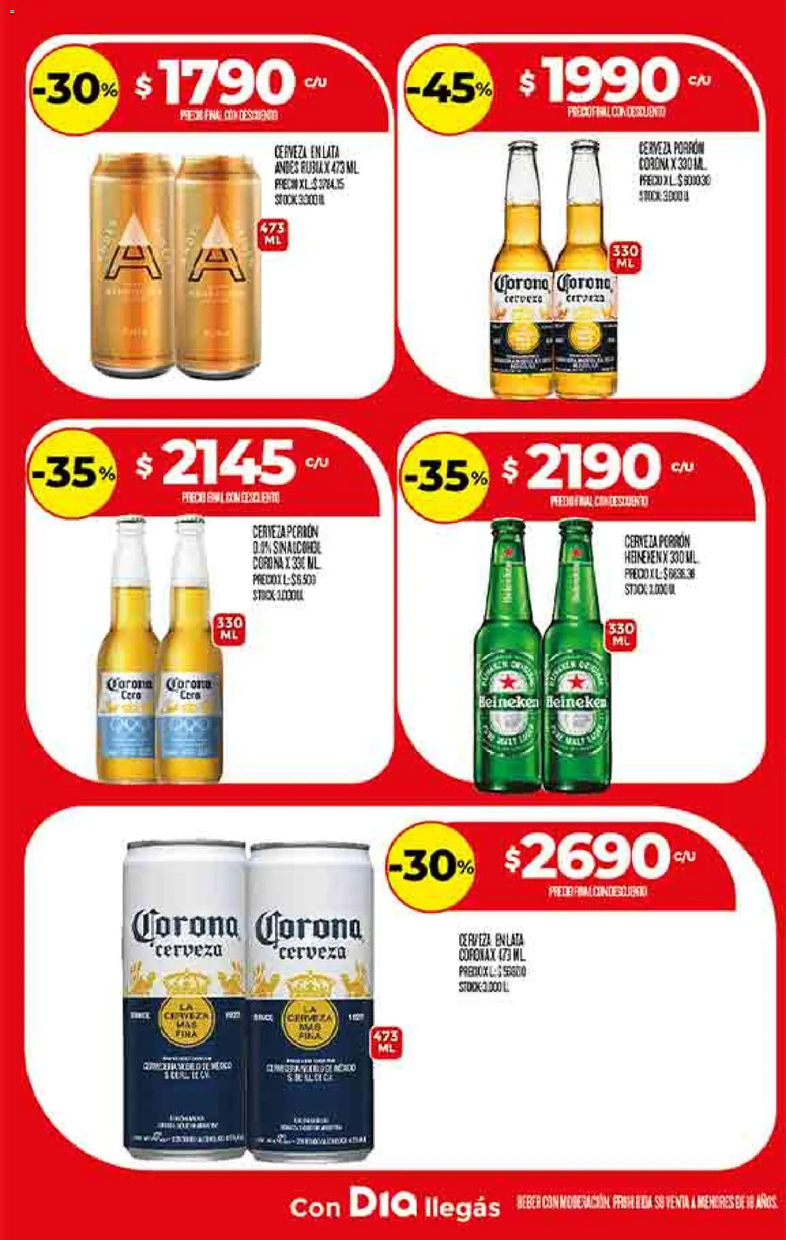 Supermercado DIA Ofertas │ válido desde el 19.11.2025 | Página: 20 | Productos: Cera, Cerveza