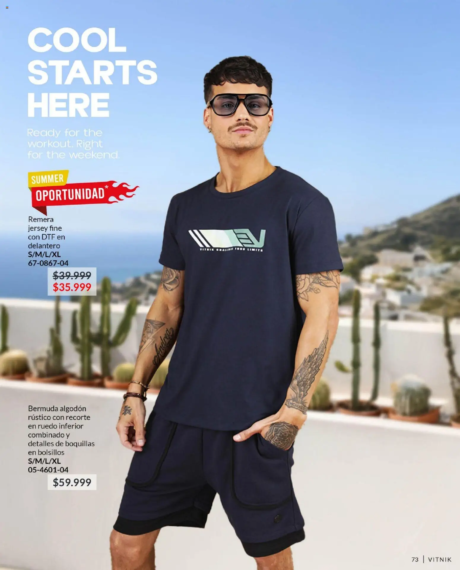 Vitnik - Folleto │ válido desde el 03.12.2025 | Página: 73 | Productos: Remera, Algodón, Bermuda