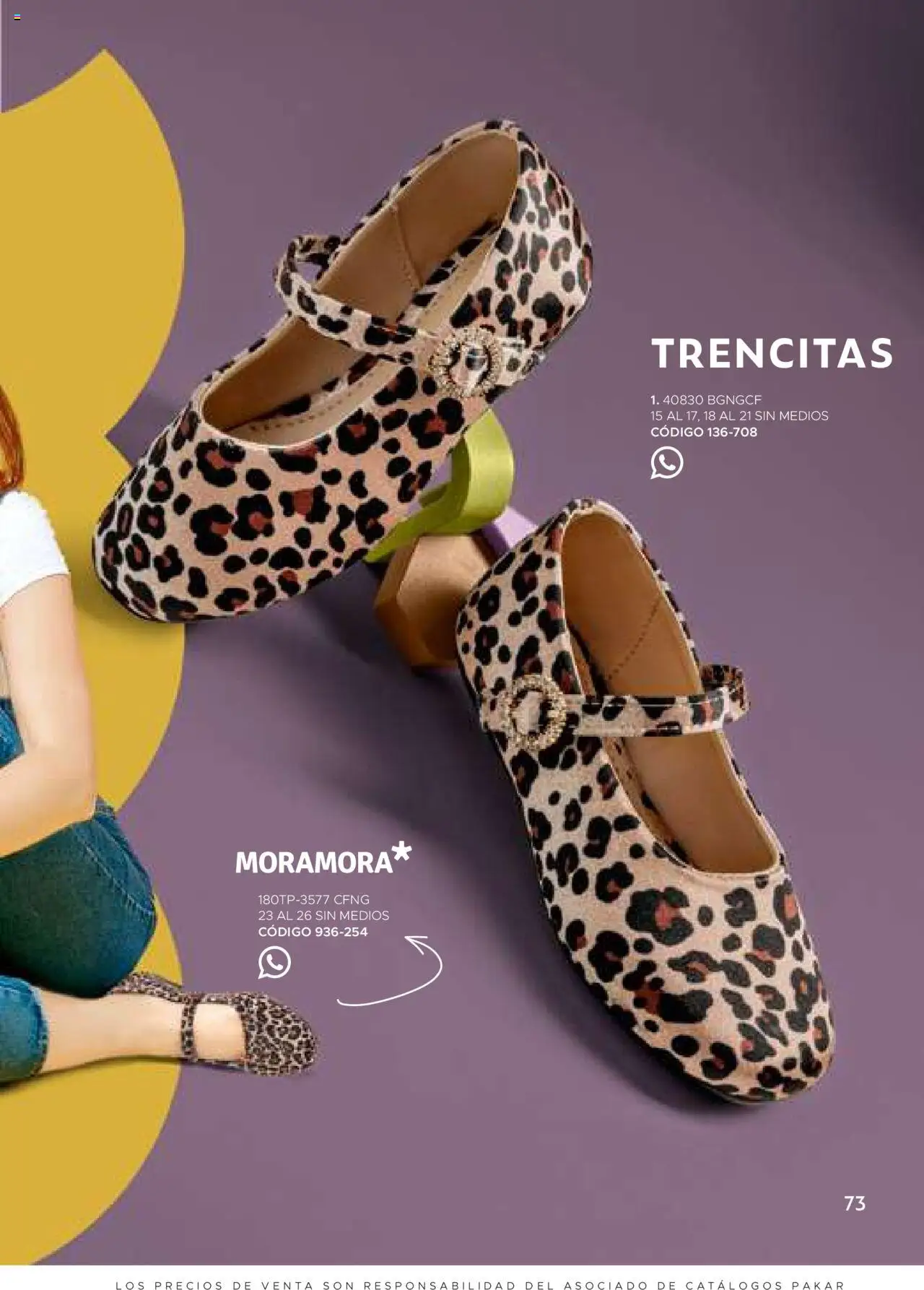 Nuevas ofertas de SC Pakar válidas en toda la República Mexicana desde el 24.07.2025. ¡Encuentra las mejores ofertas en SC Pakar - Catálogo Nina otoño / invierno! | Página: 73