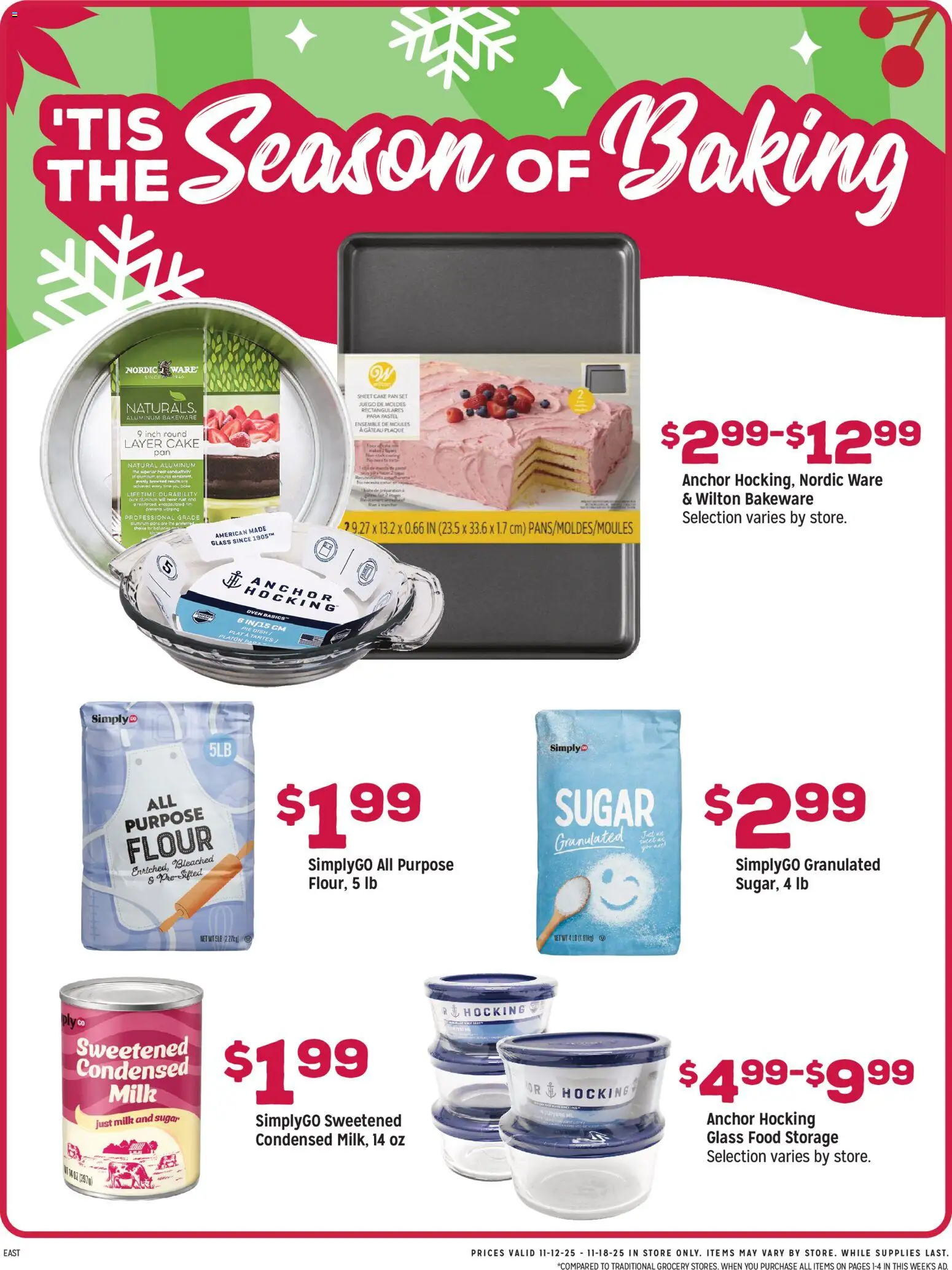 Grocery Outlet Weekly Ad - MD - valid from 12.11.2025 | Page: 4 | Products: Anchor, Milk, Sugar, Oven