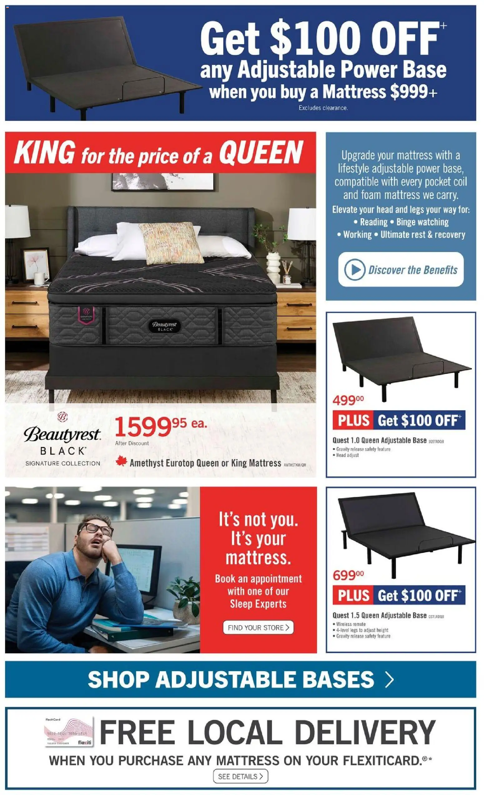 The Brick flyer valid from 02.12.2025 | Page: 3 | Products: Mattress