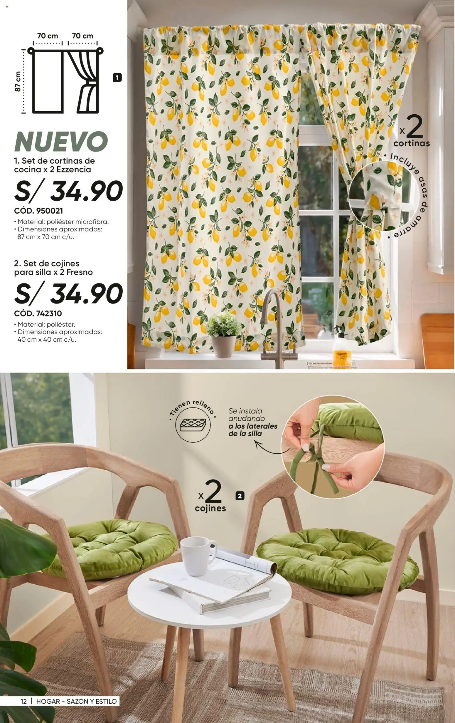 Catálogo Azzorti válido desde 09.03.2026 | Página: 14 | Productos: Silla, Cocina