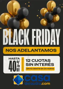 Vista previa Casa del Audio - Catálogo - Black Fraiday válido desde el 19.11.2025