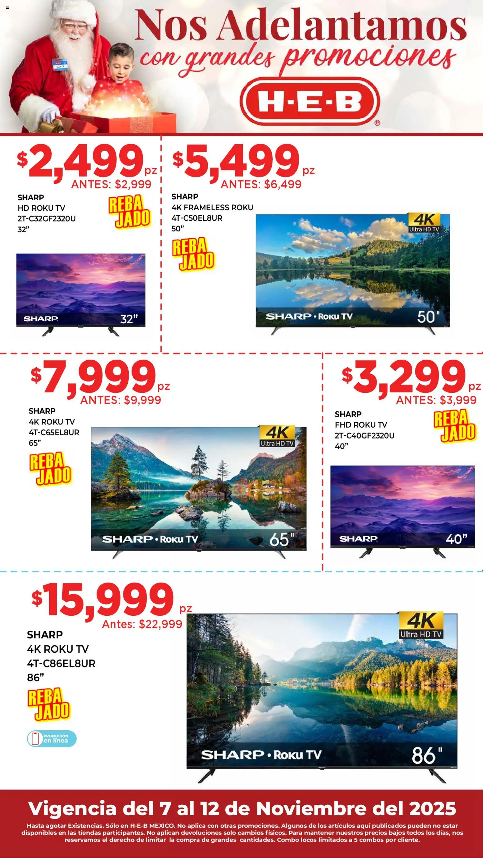 Nuevas ofertas de H-E-B válidas en toda la República Mexicana desde el 07.11.2025. ¡Encuentra las mejores ofertas en H-E-B folleto! | Página: 6