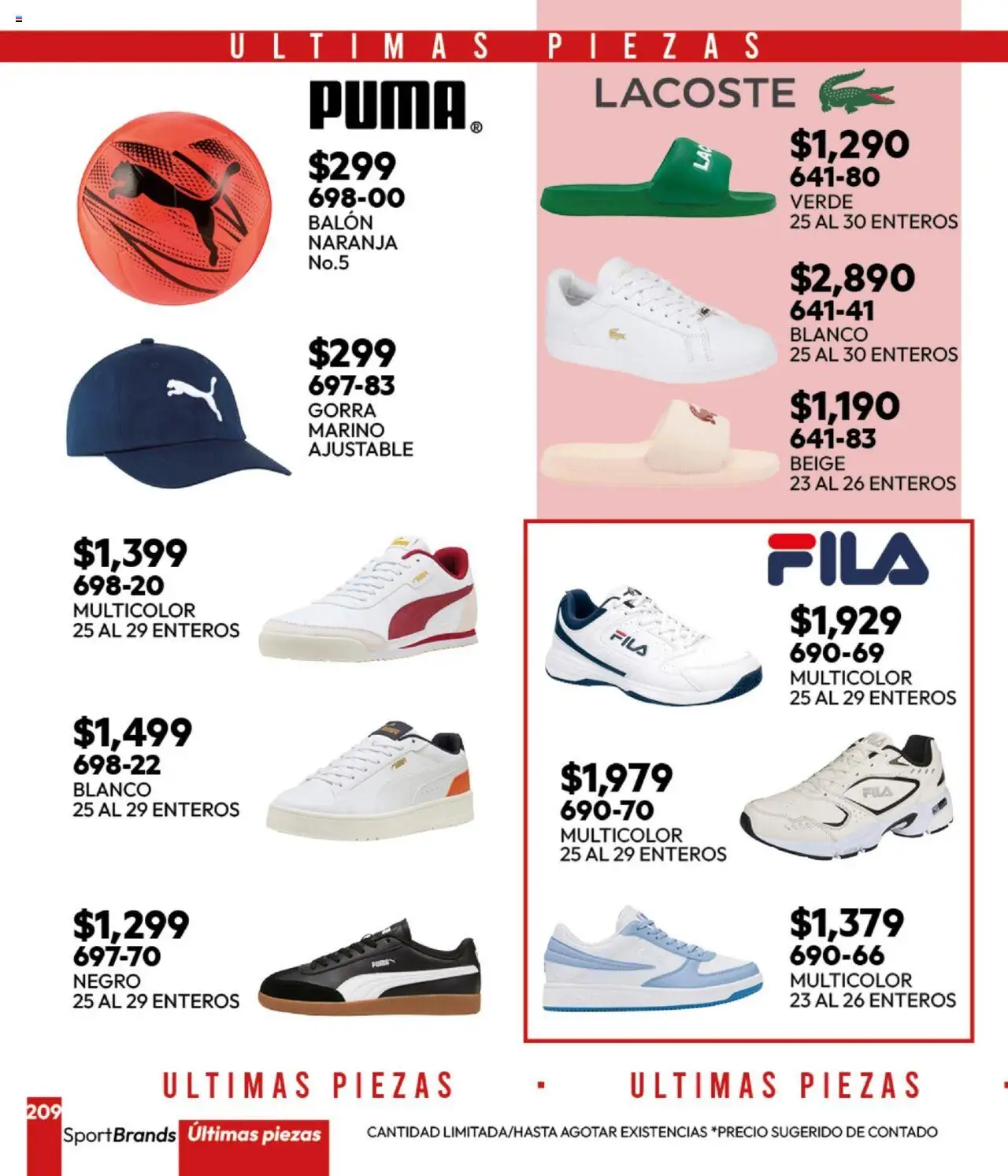 Nuevas ofertas de Cklass válidas en toda la República Mexicana desde el 16.09.2025. ¡Encuentra las mejores ofertas en Cklass - Catálogo Invierno Sportbrands! | Página: 226 | Productos: Gorra