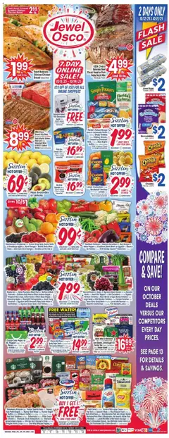 Preview of Jewel Osco weekly ads valid from 08.10.2025
