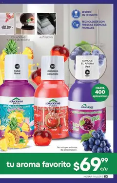 Vista previa de Fuller - Campaña 14 2025, nuevo folleto de la tienda, válido en México a partir del 15.10.2025 | Página: 63 | Productos: Manzana, Esencias