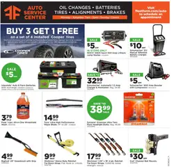 Preview of Mills Fleet Farm weekly ads valid from 19.01.2026 | Page: 14 | Products: Hook, Battery, Ratchet, Wiper