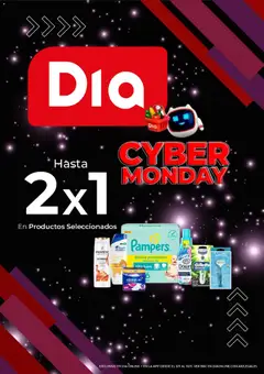 Vista previa Supermercado DIA - Cyber Monday  válido desde el 03.11.2025