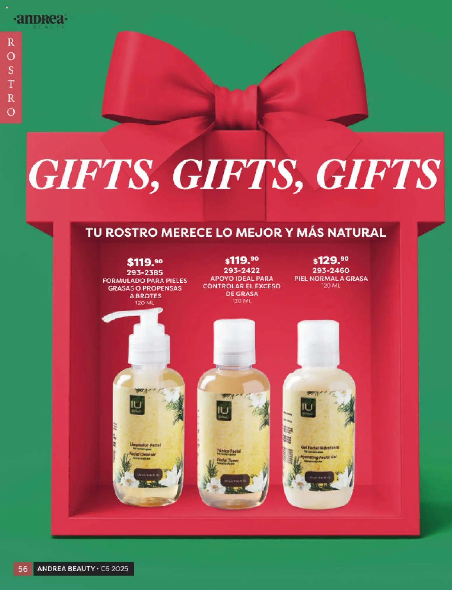 Nuevas ofertas de Andrea válidas en toda la República Mexicana desde el 31.10.2025. ¡Encuentra las mejores ofertas en Andrea catálogo Beauty! | Página: 56 | Productos: Limpiador, Limpiador facial