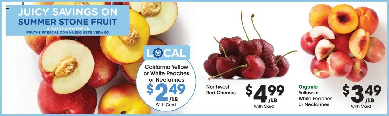 Ralphs Weekly Ad - valid from 06.08.2025 | Page: 9 | Products: Cherries, Peaches