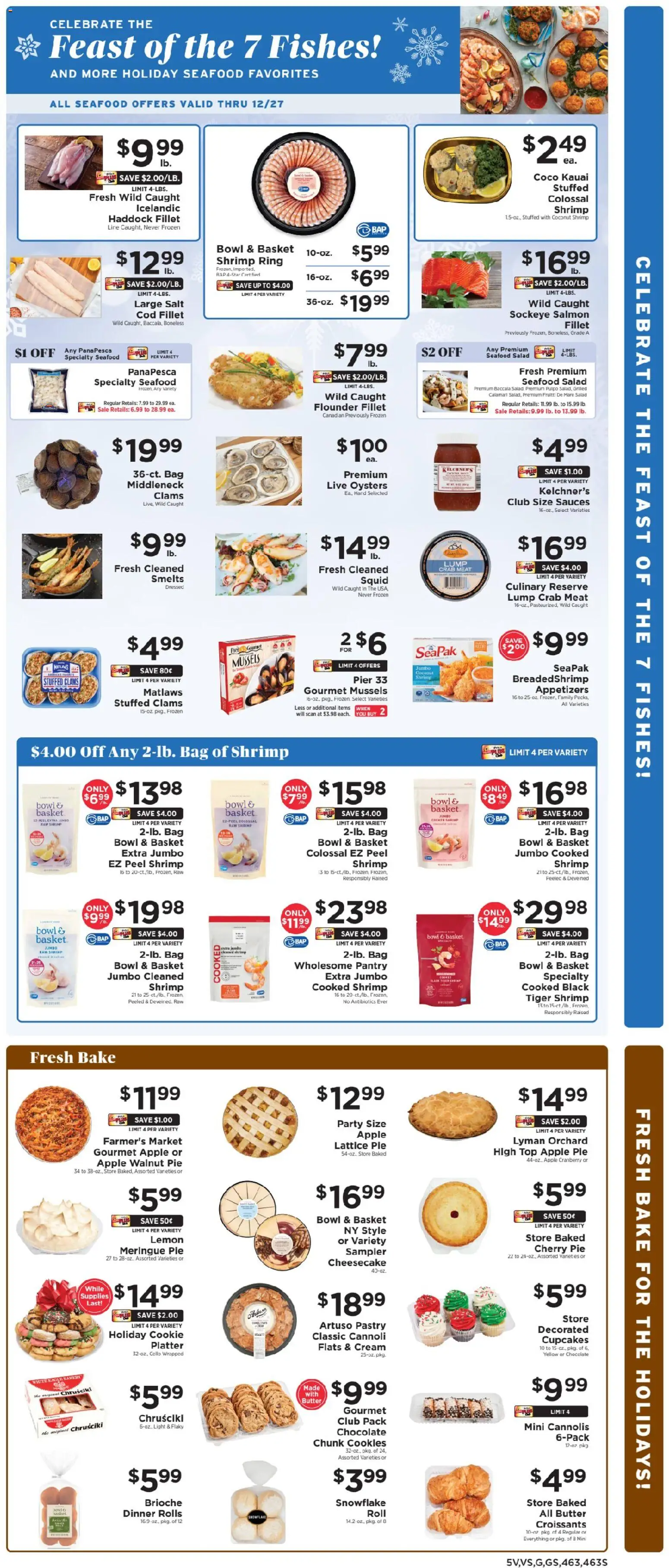 ShopRite Weekly Ad 2 - valid from 21.12.2025 | Page: 6 | Products: Cooker, Basket, Cream, Croissants