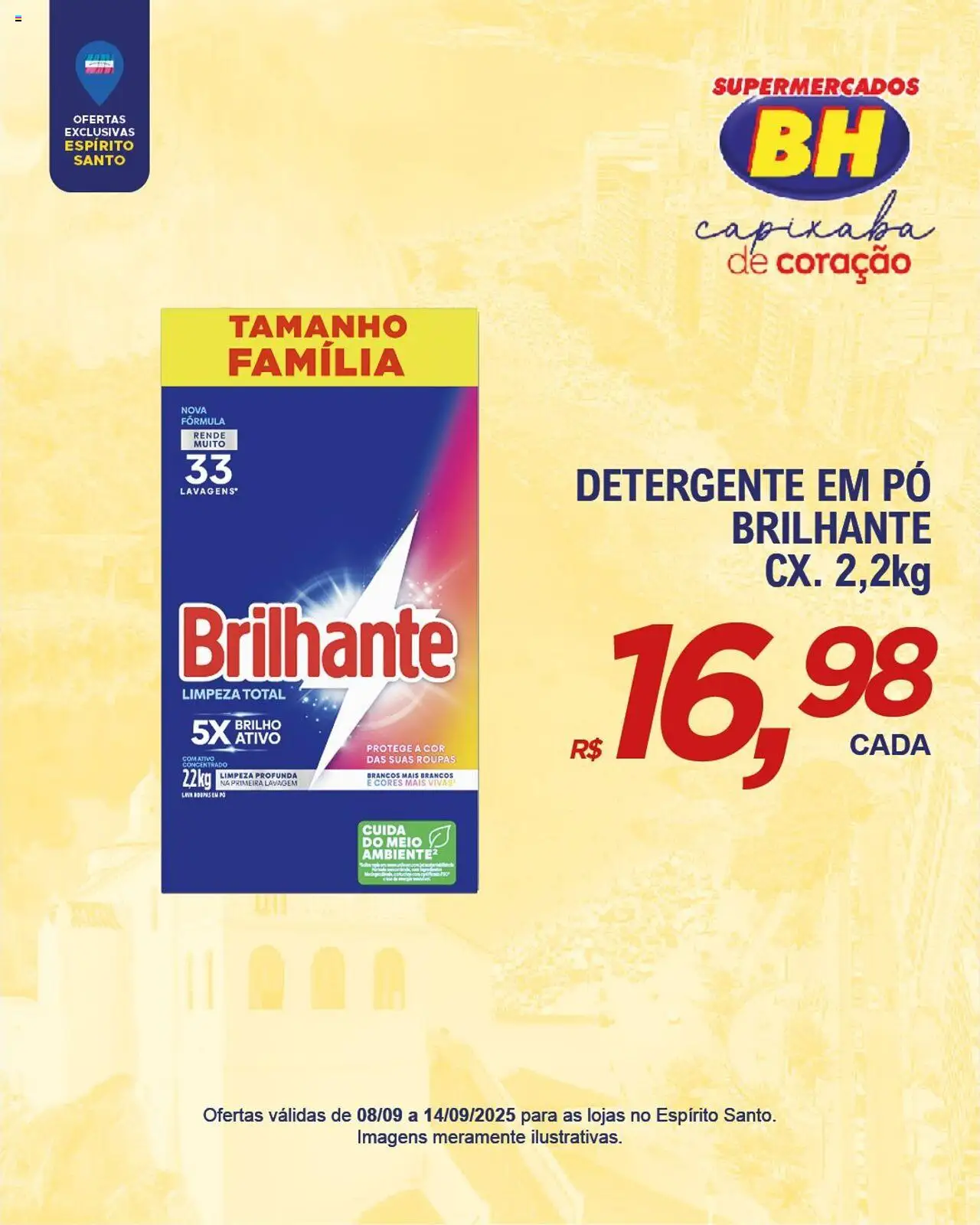 Supermercados BH Folheto - válido de 08.09.2025 | Página: 4 | Produtos: Pó, Detergente, Roupas