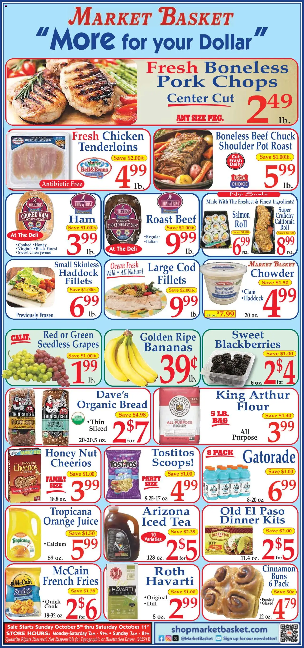 Market Basket Ad - valid from 05.10.2025 | Page: 1