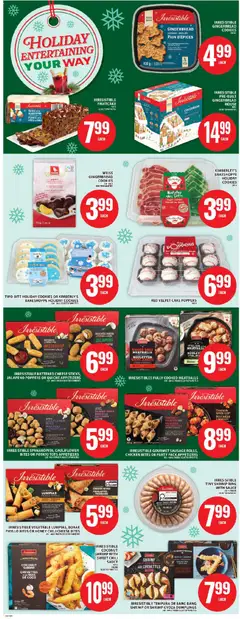 Preview of Food Basics weekly flyer / circulaire from shop Food Basics valid from 04.12.2025 | Page: 12 | Products: Beef, Cookies, Bread, Chocolate