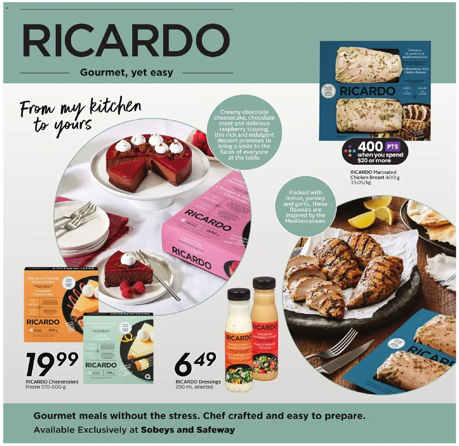 Sobeys flyer valid from 05.03.2026 | Page: 18 | Products: Chicken breasts, Chocolate, Chicken