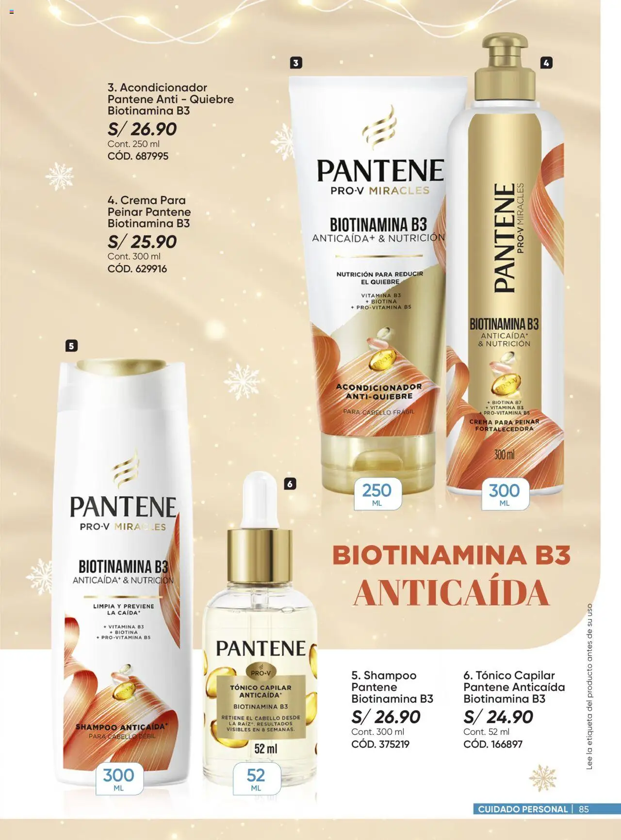 Catálogo Azzorti válido desde 15.10.2025 | Página: 85 | Productos: Shampoo, Acondicionador, Crema