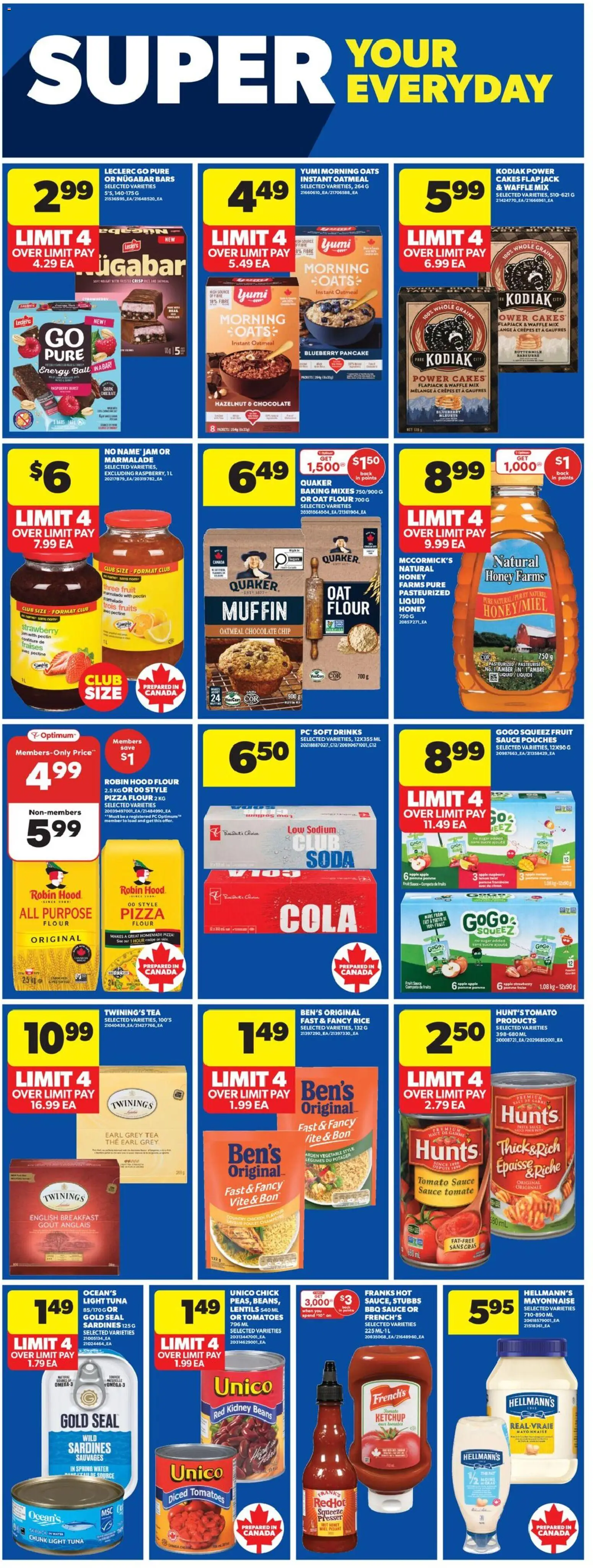 Real Canadian Superstore flyer valid from 19.02.2026 | Page: 21 | Products: Rice, Tea, PC, Chocolate
