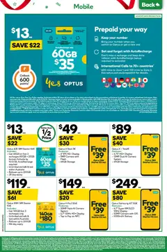 Preview of Weekly catalogue Woolworths 03/12 - valid from 03.12.2025 | Page: 52 | Products: Date, Safe, Mobile, Tablets