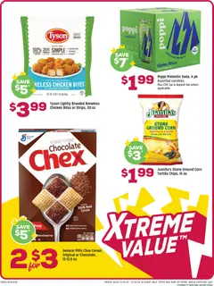 Preview of Grocery Outlet weekly ads valid from 10.12.2025 | Page: 2 | Products: Corn, Chips, Salt, Sugar