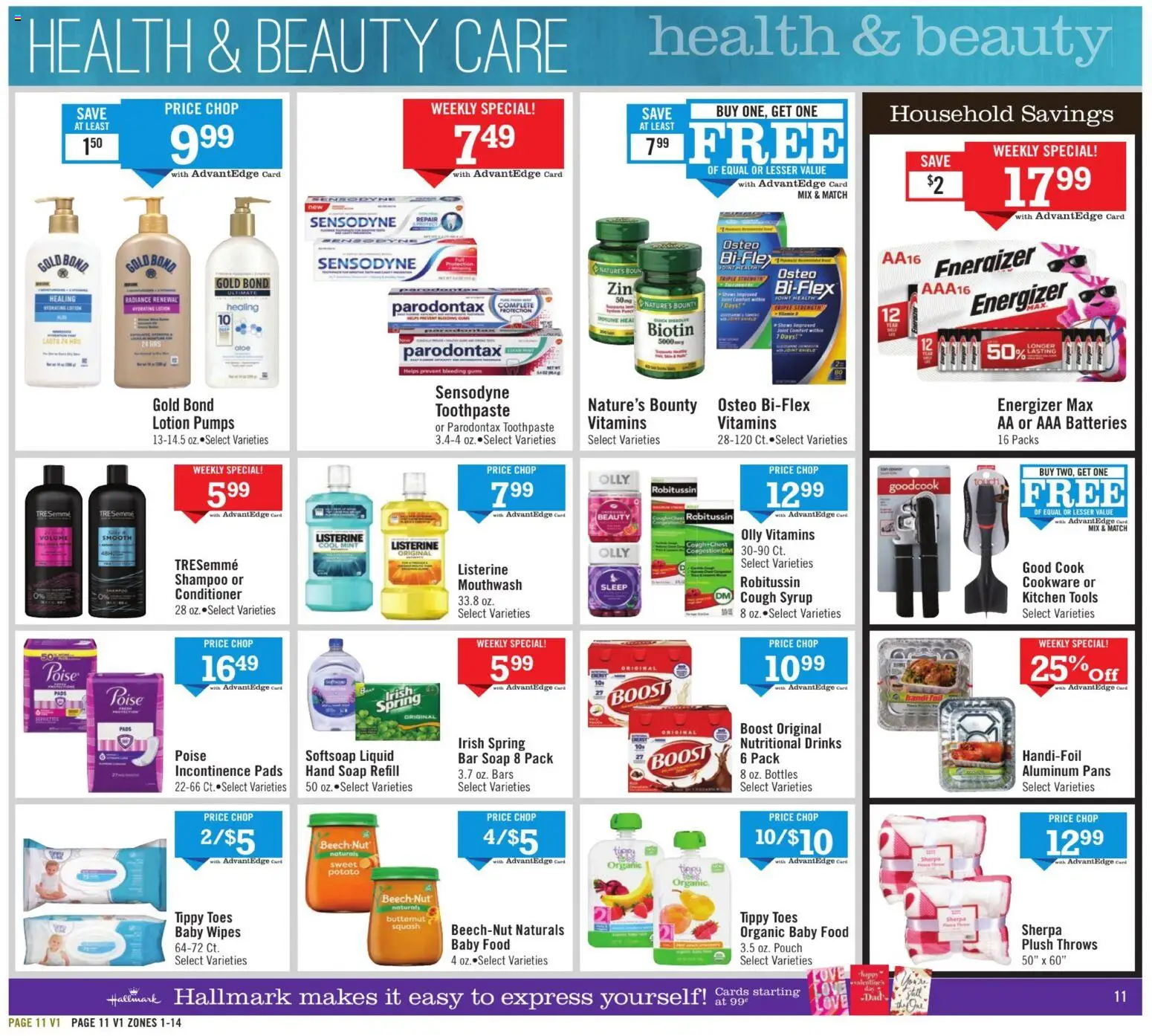Price Chopper Weekly Flyer - valid from 25.01.2026 | Page: 11 | Products: Squash, Conditioner, Soap, Bar Soap