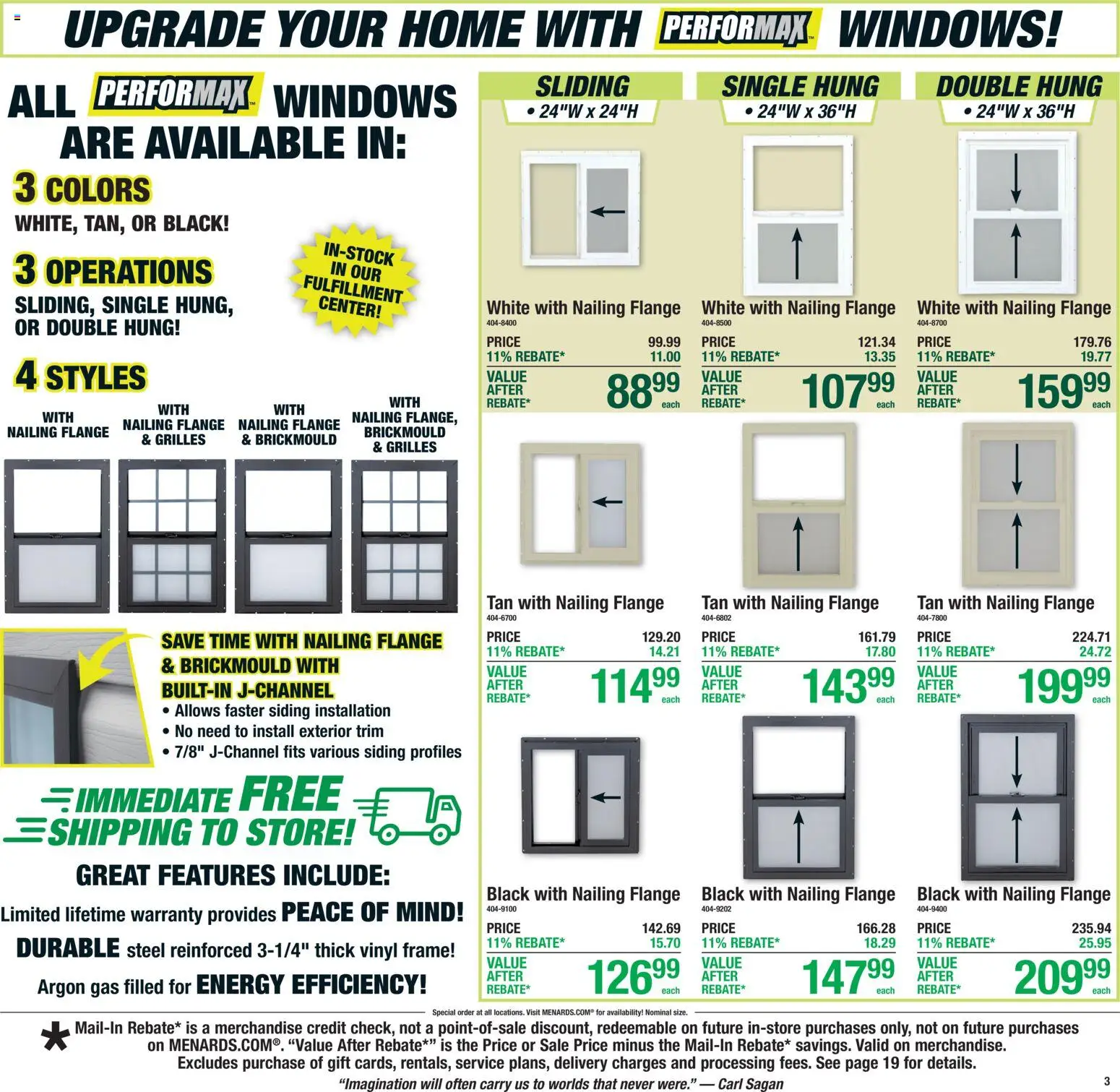 Menards Weekly Ad - valid from 22.04.2026 | Page: 3 | Products: Trim