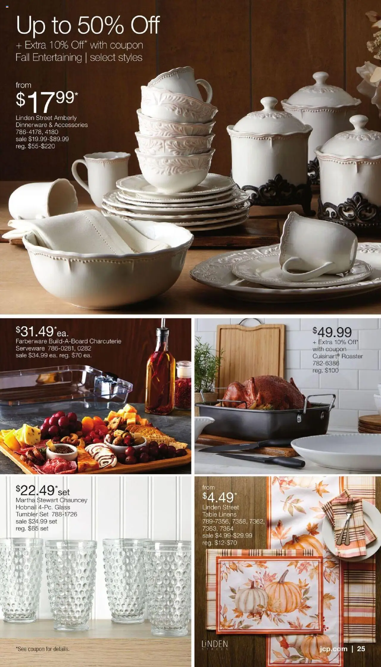 JCPenney Semi-Annual Home Sale - valid from 06.10.2025 | Page: 24 | Products: Table