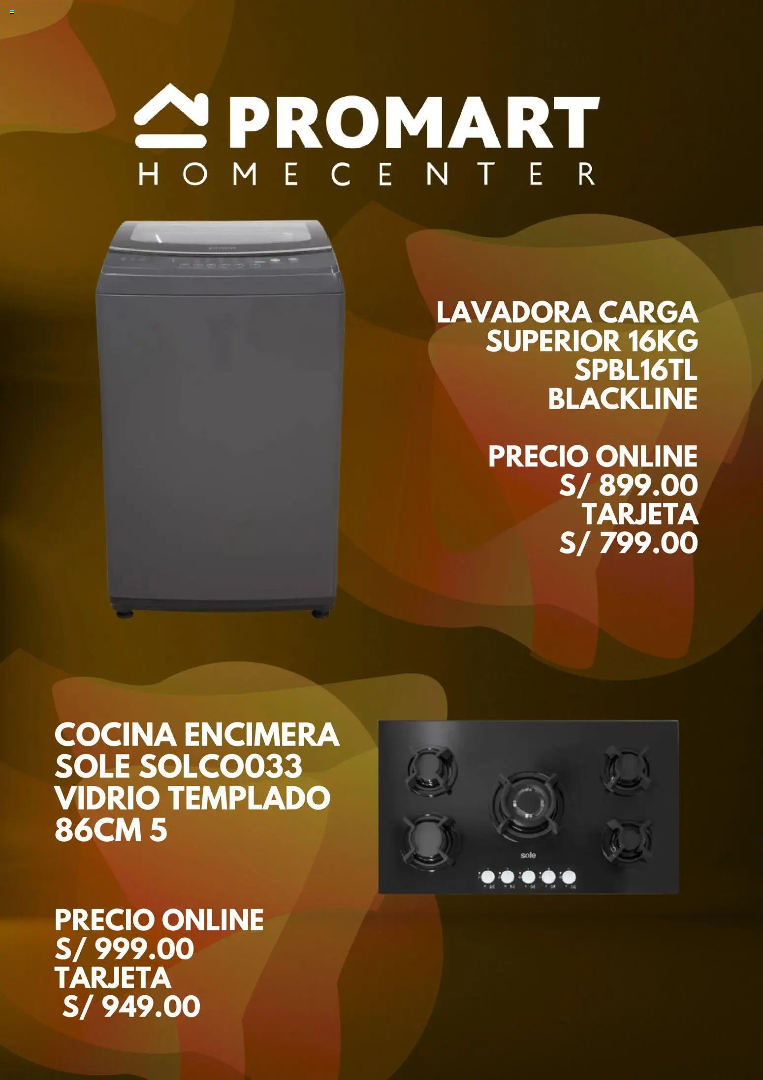 Catálogo Promart válido desde 04.03.2026 | Página: 5 | Productos: Lavadora, Cocina