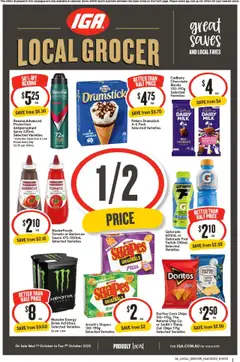 Preview of IGA Local Grocer SA - valid from 01.10.2025
