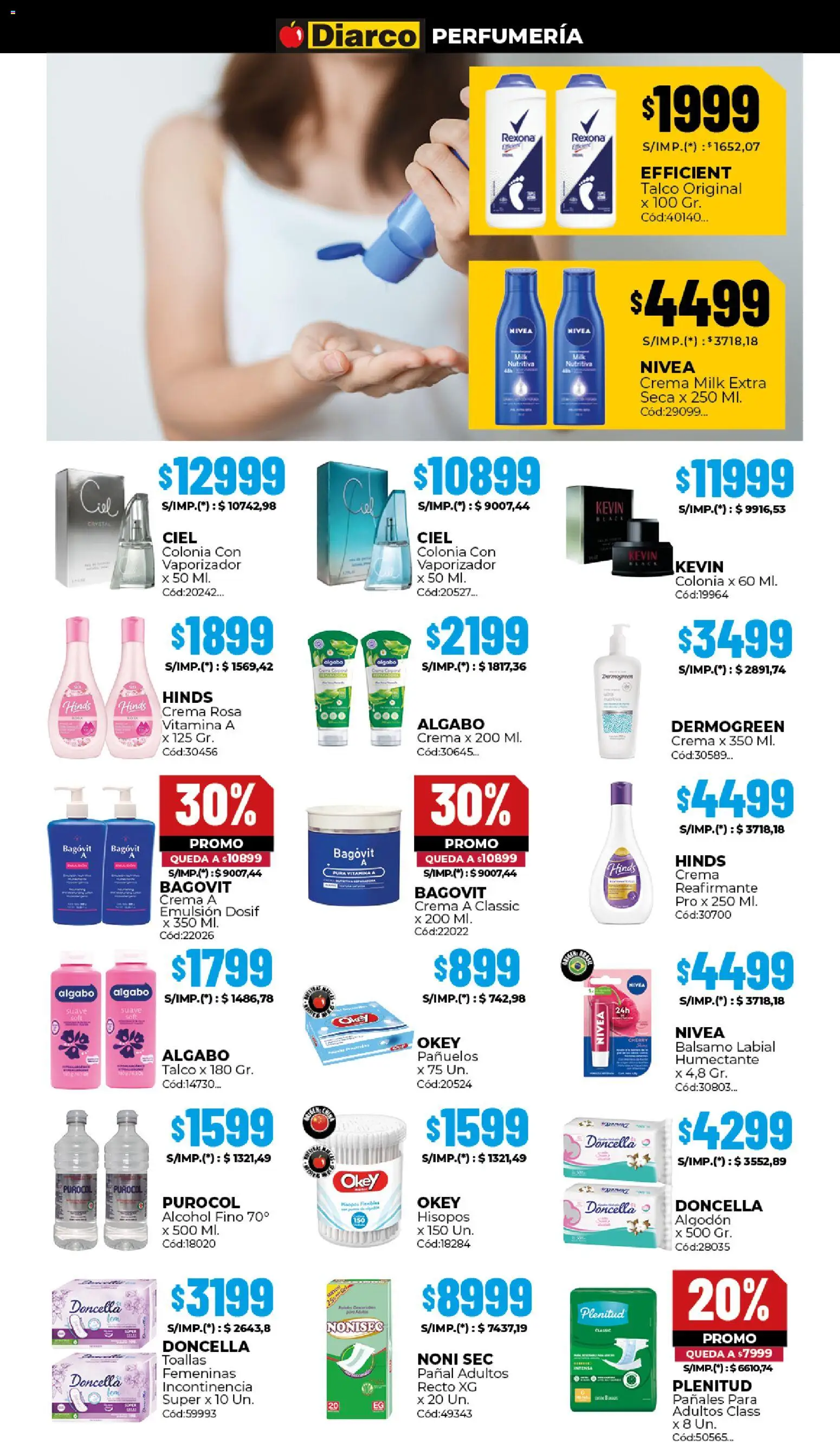 Diarco ofertas │ válido desde el 22.12.2025 | Página: 16 | Productos: Toallas, Emulsión, Bálsamo, Pañales