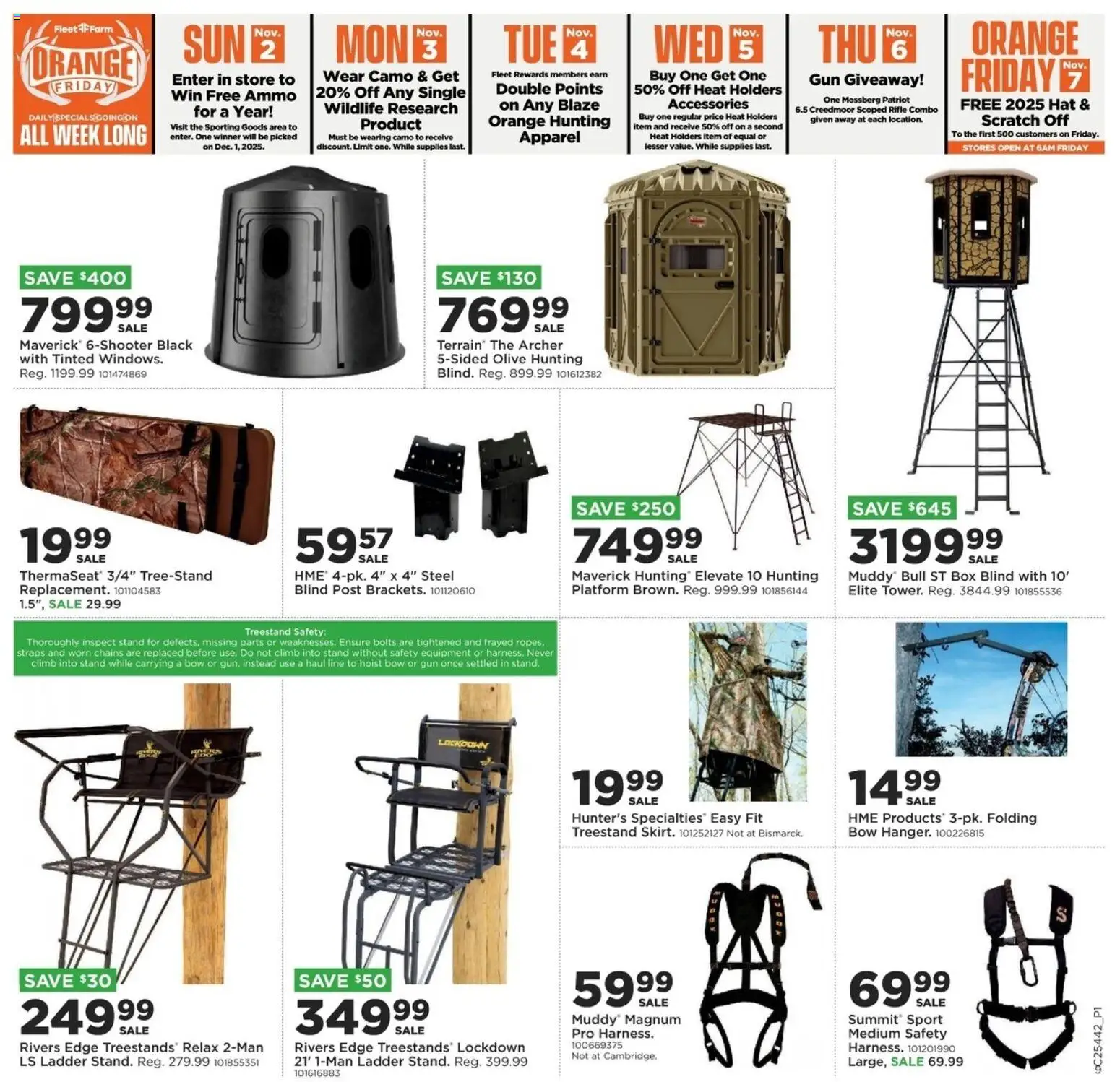 Mills Fleet Farm Hunt Week MN/ND - valid from 30.10.2025 | Page: 9 | Products: Bow, Hat, Gun, Ammo