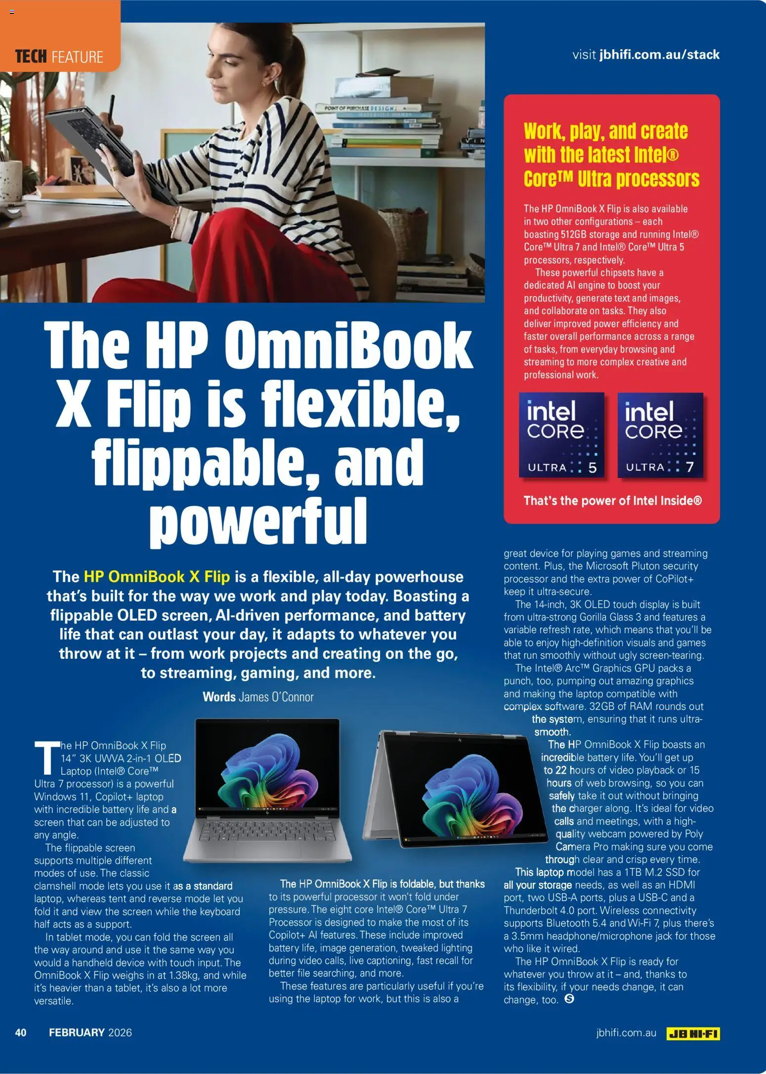 JB Hi-Fi catalogue - valid from 01.02.2026 | Page: 40 | Products: Charger, Device, Keyboard, Webcam