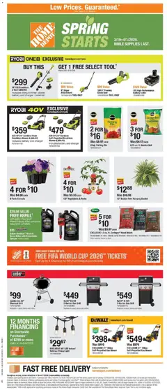 Preview of Home Depot weekly ads valid from 19.03.2026